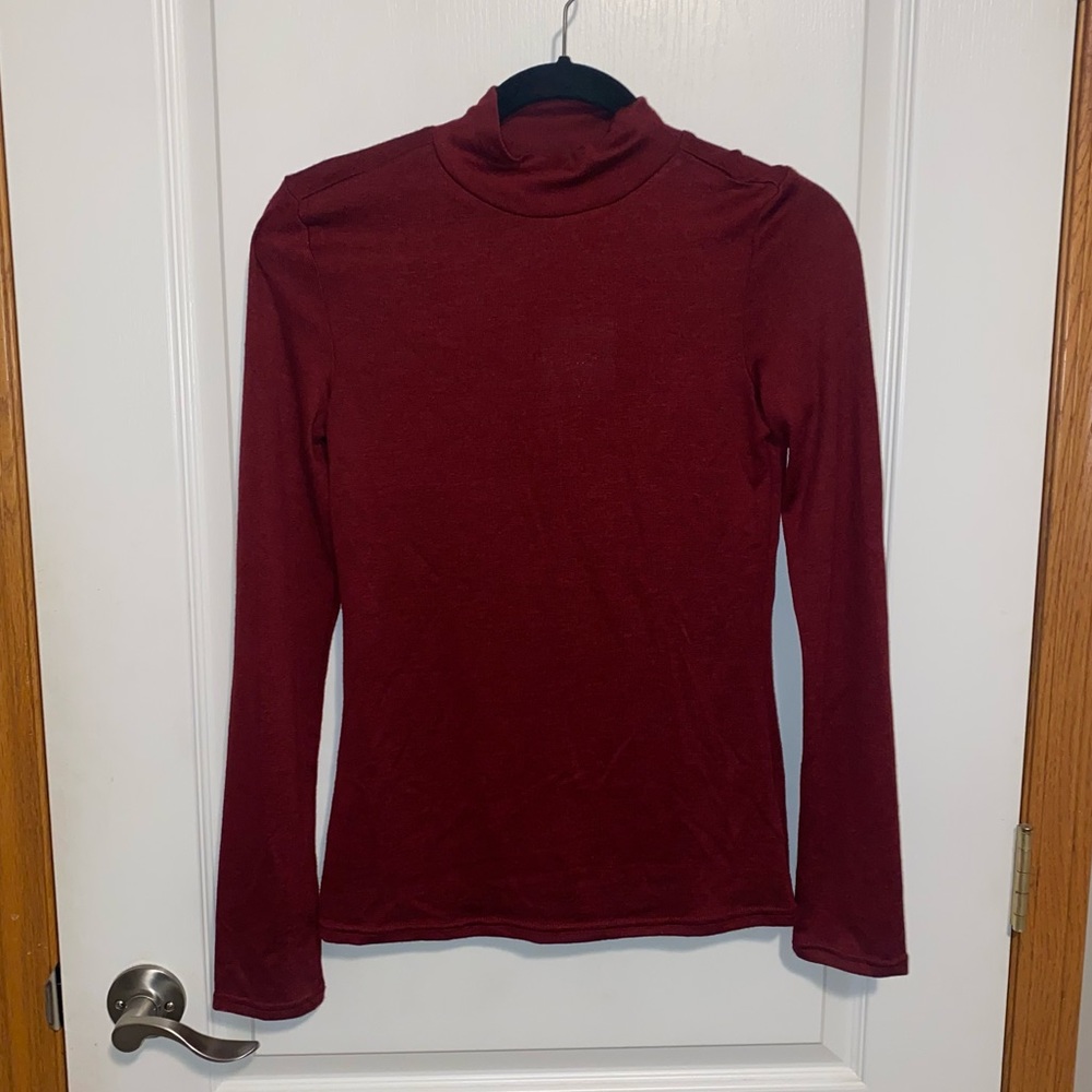 Brand new Revamped red Turtleneck top!